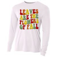 Leaves Are The Flowers Of Fall Retro Cooling Performance Long Sleeve Crew