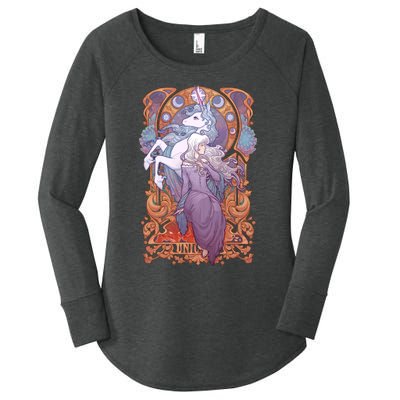 Lady Amalthea The Last Unicorn Women's Perfect Tri Tunic Long Sleeve Shirt