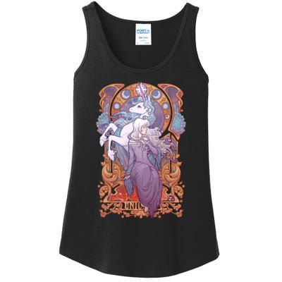 Lady Amalthea The Last Unicorn Ladies Essential Tank