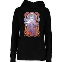 Lady Amalthea The Last Unicorn Womens Funnel Neck Pullover Hood