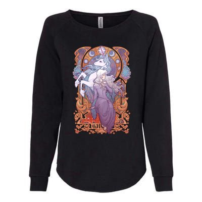 Lady Amalthea The Last Unicorn Womens California Wash Sweatshirt