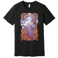 Lady Amalthea The Last Unicorn Premium T-Shirt