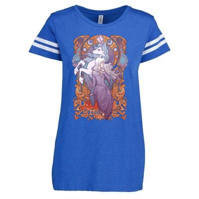 Lady Amalthea The Last Unicorn Enza Ladies Jersey Football T-Shirt