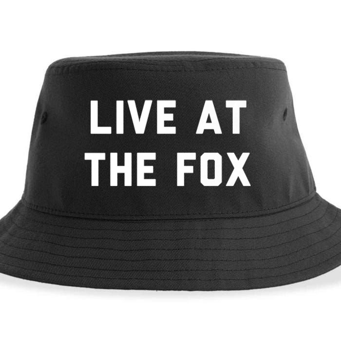 Live At The Fox Classic Rock Music Inspired Southern Rock Sustainable Bucket Hat