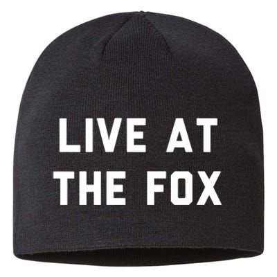 Live At The Fox Classic Rock Music Inspired Southern Rock Sustainable Beanie