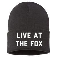 Live At The Fox Classic Rock Music Inspired Southern Rock Sustainable Knit Beanie