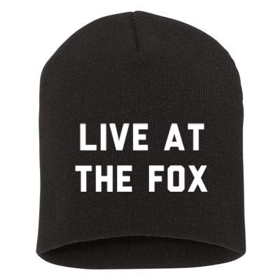 Live At The Fox Classic Rock Music Inspired Southern Rock Short Acrylic Beanie