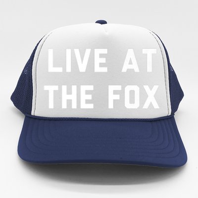 Live At The Fox Classic Rock Music Inspired Southern Rock Trucker Hat