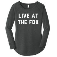 Live At The Fox Classic Rock Music Inspired Southern Rock Women's Perfect Tri Tunic Long Sleeve Shirt