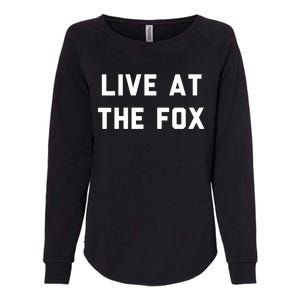 Live At The Fox Classic Rock Music Inspired Southern Rock Womens California Wash Sweatshirt