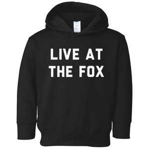 Live At The Fox Classic Rock Music Inspired Southern Rock Toddler Hoodie