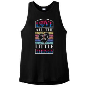 Love All The Little Things Ladies PosiCharge Tri-Blend Wicking Tank