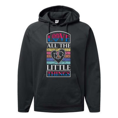 Love All The Little Things Performance Fleece Hoodie