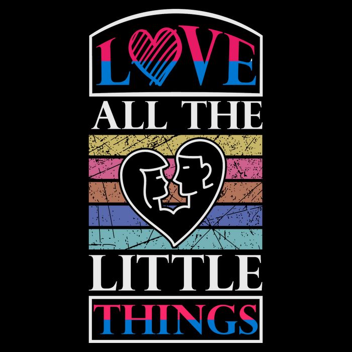 Love All The Little Things Button