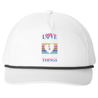 Love All The Little Things Snapback Five-Panel Rope Hat