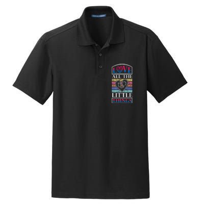 Love All The Little Things Dry Zone Grid Polo