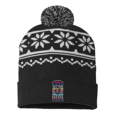 Love All The Little Things USA-Made Snowflake Beanie