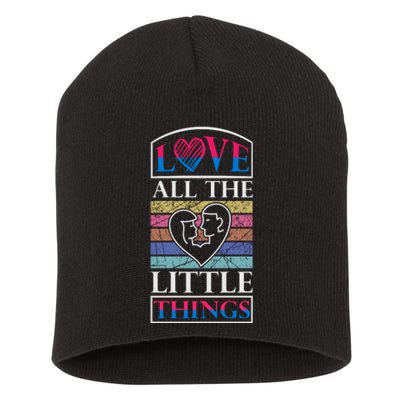 Love All The Little Things Short Acrylic Beanie