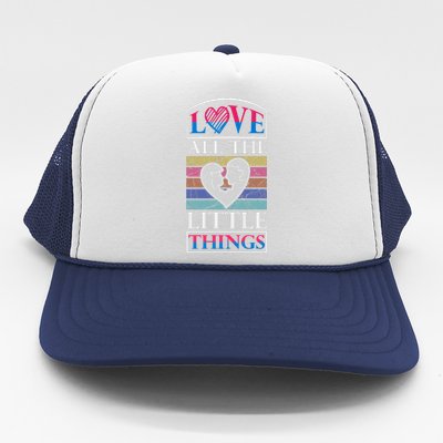 Love All The Little Things Trucker Hat