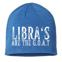 Libras Are The G O A T September October Libra Birthday Gift Sustainable Beanie