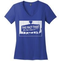 Los Angeles The Fact That We DonT Give A F Women's V-Neck T-Shirt