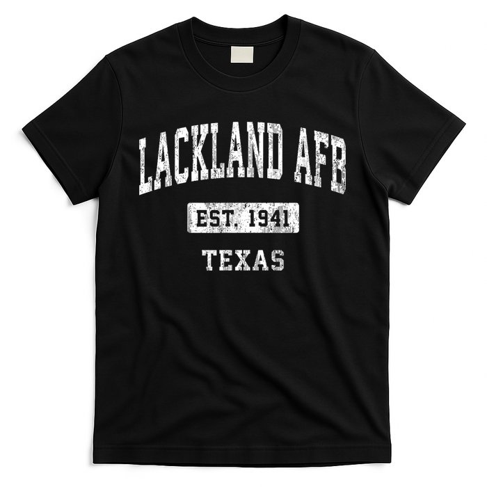 Lackland Afb Texas Tx Vintage Sports Established T-Shirt