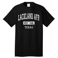 Lackland Afb Texas Tx Vintage Sports Established Tall T-Shirt