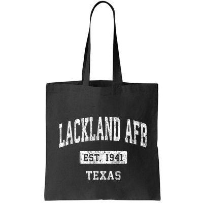 Lackland Afb Texas Tx Vintage Sports Established Bag