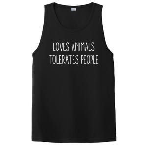 Loves Animals Tolerates People PosiCharge Competitor Tank