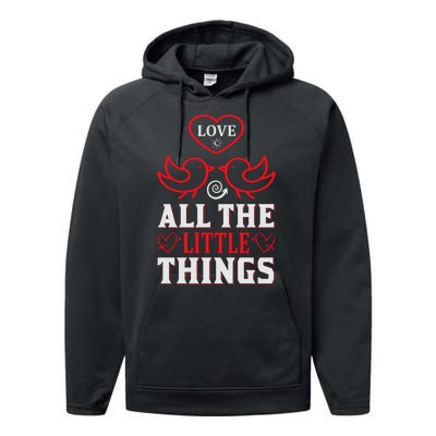 Love All The Little Things Performance Fleece Hoodie