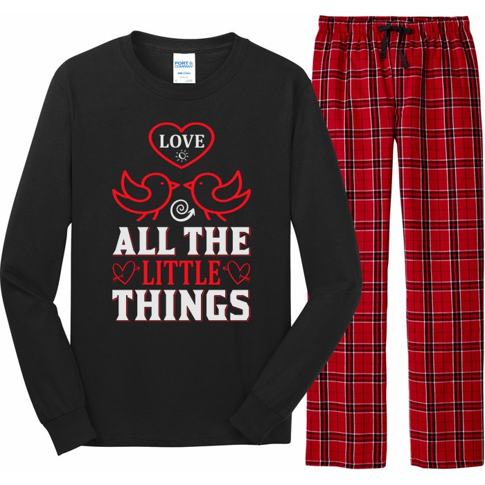 Love All The Little Things Long Sleeve Pajama Set