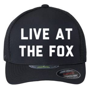 Live At The Fox Classic Rock Music Inspired Southern Rock Flexfit Unipanel Trucker Cap