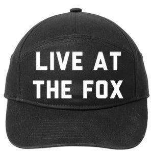 Live At The Fox Classic Rock Music Inspired Southern Rock 7-Panel Snapback Hat