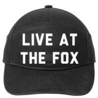 Live At The Fox Classic Rock Music Inspired Southern Rock 7-Panel Snapback Hat