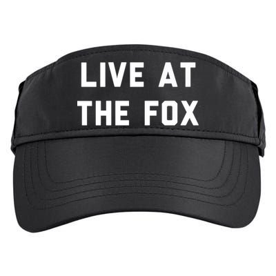 Live At The Fox Classic Rock Music Inspired Southern Rock Adult Drive Performance Visor