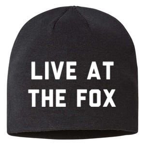 Live At The Fox Classic Rock Music Inspired Southern Rock Sustainable Beanie