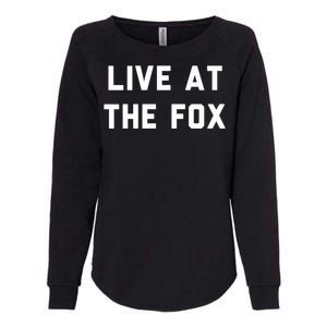 Live At The Fox Classic Rock Music Inspired Southern Rock Womens California Wash Sweatshirt