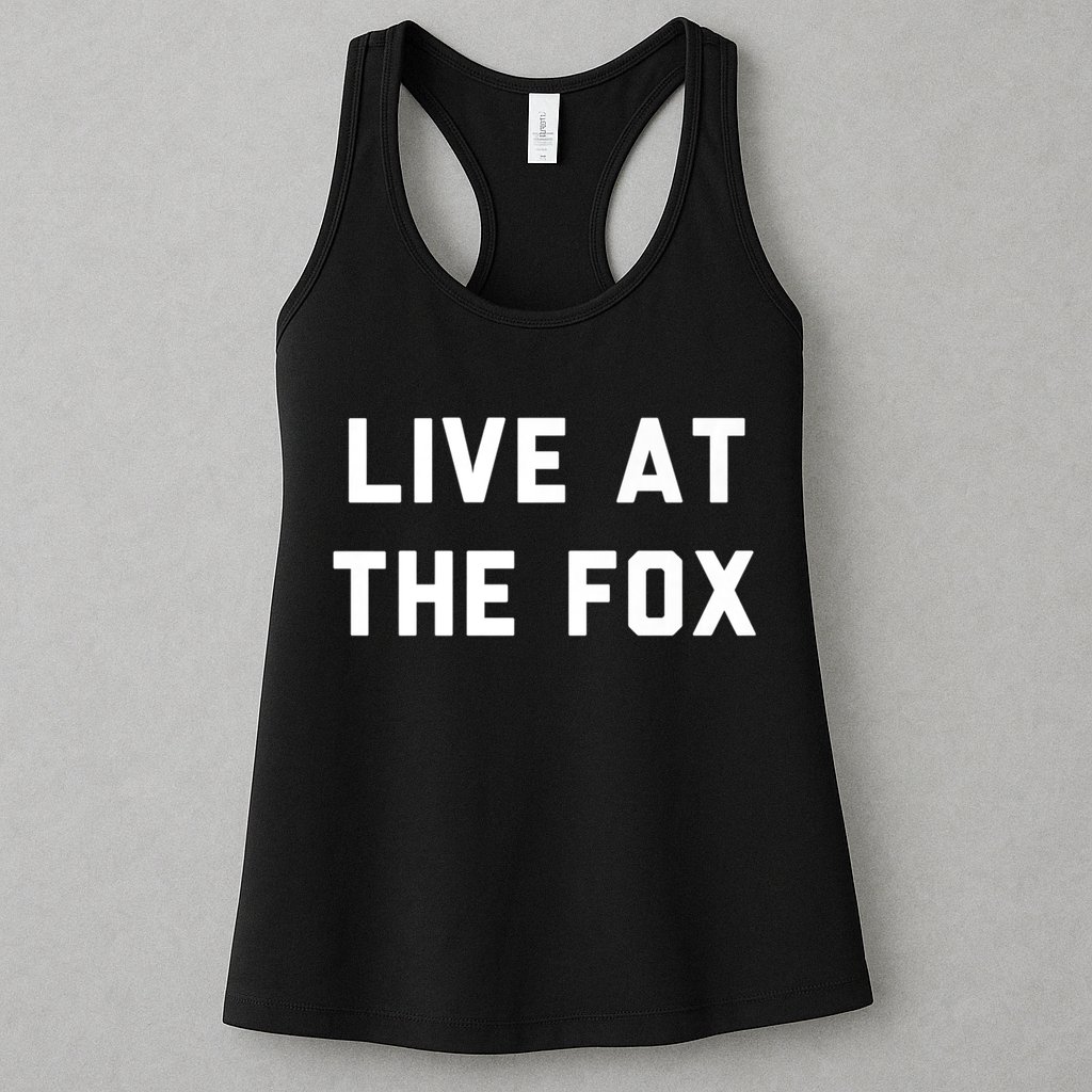 Live At The Fox Classic Rock Music Inspired Southern Rock Womens Tank Top