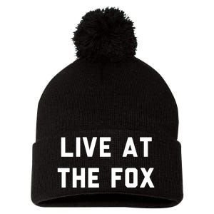 Live At The Fox Classic Rock Music Inspired Southern Rock Pom Pom 12in Knit Beanie