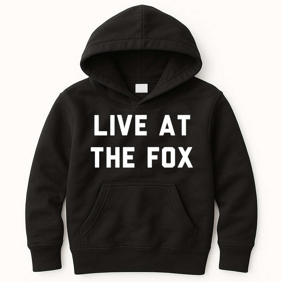 Live At The Fox Classic Rock Music Inspired Southern Rock Kids Hoodie