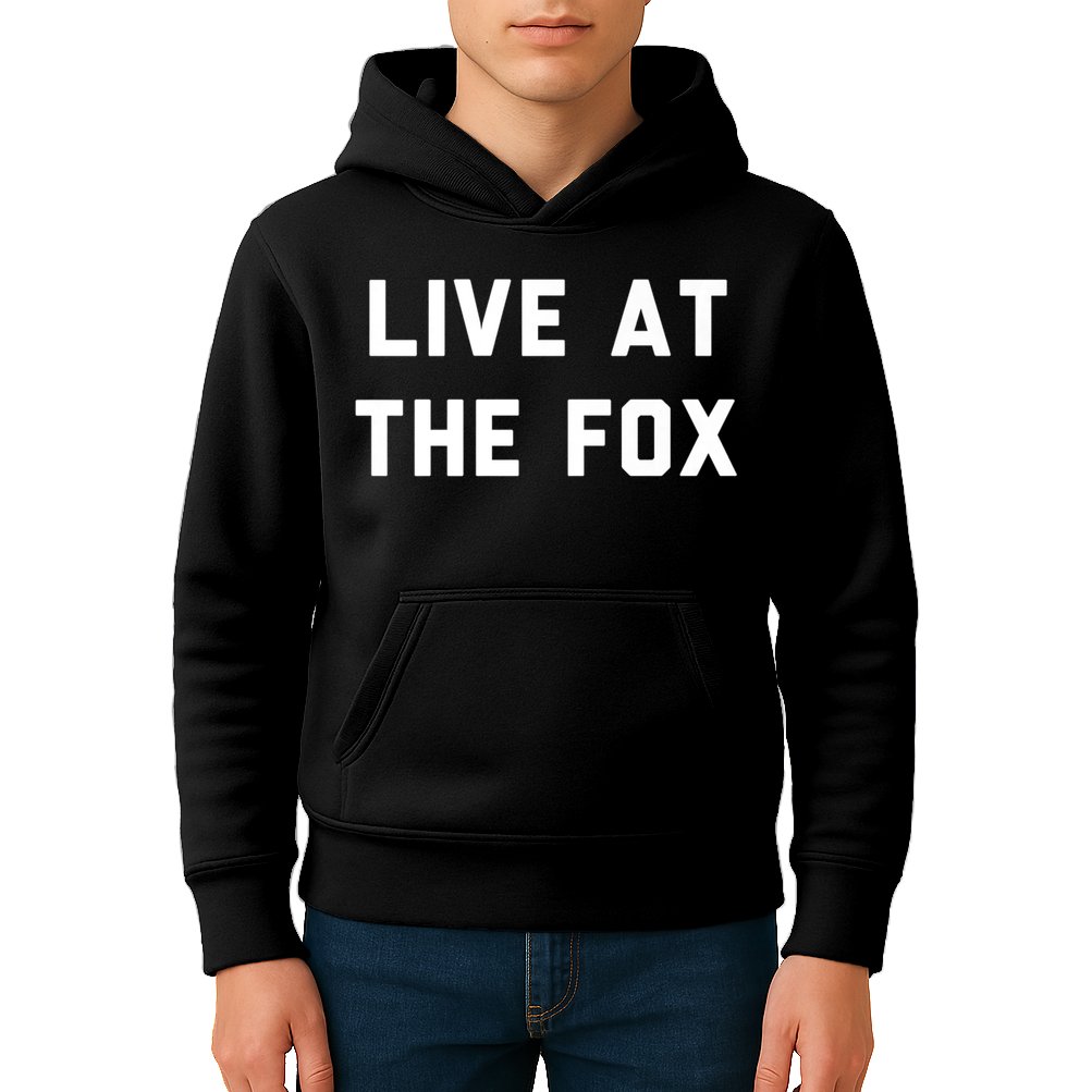 Live At The Fox Classic Rock Music Inspired Southern Rock Kids Hoodie