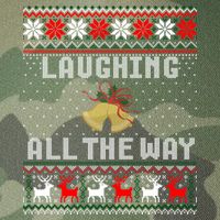Laughing All The Way Jingle Bells Ugly Sweater Gift Legacy Tie Dye Trucker Hat