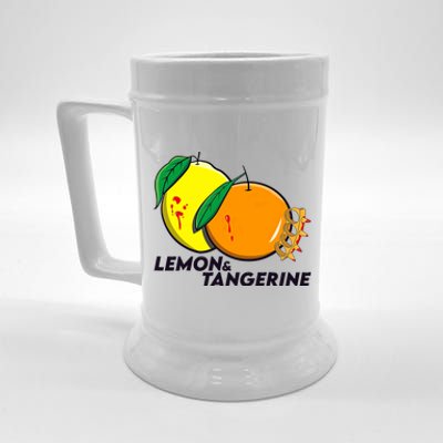 Lemon And Tangerine Bullet Train Beer Stein