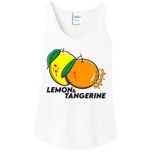 Lemon And Tangerine Bullet Train Ladies Essential Tank