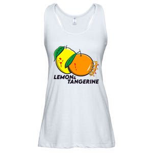 Lemon And Tangerine Bullet Train Ladies Essential Flowy Tank