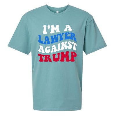 Lawyer Against Trump Democrat 2024 Elections Antitrump Gift Sueded Cloud Jersey T-Shirt