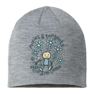 Ladies And Tangents Weed Your Mind Garden Sustainable Beanie