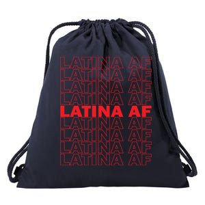 Latina Af Spanish Pride Drawstring Bag