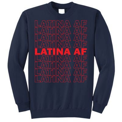 Latina Af Spanish Pride Tall Sweatshirt