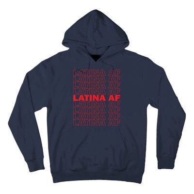 Latina Af Spanish Pride Tall Hoodie